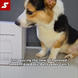 SMARTPAW Basic Pet Feeder Gen 3 | Automatic Cat Feeder | Automatic Dog Feeder Smart Paw Pet Feeder Automatic Pet Water Dispenser - Lazada