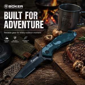 Boker B030-G EDC outdoor camping hiking kitchen utility blade tool