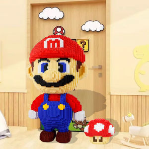 HANLIANG | Super Mario Large High Difficulty Adult Edition Educational Building Blocks