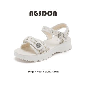 Agsdon | Mum Suitable Thick Bottom Sporty Elegance Flip Flops