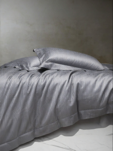 Mercury | Luxury Egyptian Cotton 4-Piece Set Double Ply High Thread Count Embroidery