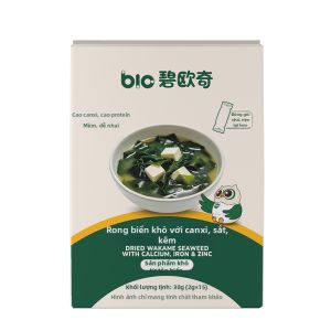 Biovillage | Rong Biển Chưa Sấy Giàu Canxi Sắt Kẽm