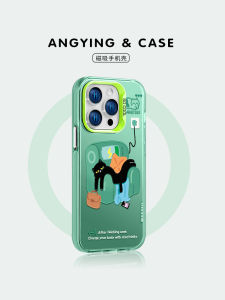 ANGYING | Ốp Lưng MagSafe Hình Mèo Cho iPhone 18 Pro Max / 17 Pro / 16 / 15 / 13 Chống Sốc Toàn Diện Thiết Kế Độc Lạ