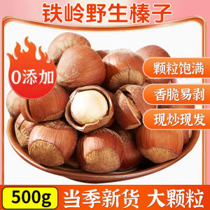 Hạt Phỉ Chiên Nguyên Vị 500g Hạt Khô Hạt Ăn Nhẹ Cho Phụ Nữ Mang Thai Hạt Đặc Sản Đông Bắc Hạt Phỉ Mở Miệng Lớn