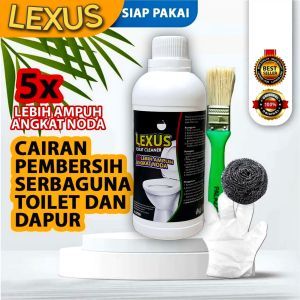 PAKET HEMAT ISI II LEXUS CLEANER 500ml Cairan Pembersih Kerak Noda Membandel Pembersih Krak Kran Shower Stanless Kloset Kamarmandi Toilet dan Dapur
