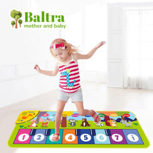 Baltra Kids Musical Mat Piano Keyboard Dance Floor Carpet Blanket Early Education Toy crawling game mat