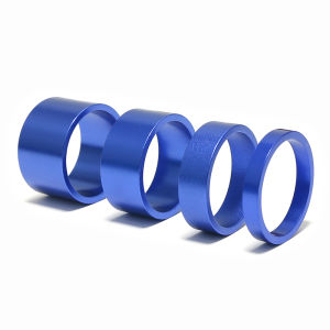 Bộ 4 Miếng Đệm Đầu Xe Đạp Bằng Hợp Kim Nhôm 5/10/15/20mm Phù Hợp Với Phuộc MTB 28.6mm Phụ Kiện Xe Đạp Đường Trường