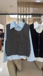 KEMEJA KATUN PLUS ROMPI POLOS BSS