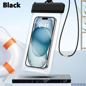 Transparent Waterproof Phone Case Touch Screen Under 7.2 inches Mobile Phone Cover With Lanyard Phone Sealed Bag Swimming&Diving