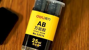 25ML Universal Epoxy Resin AB Glue Epoxy Liquid Glue Strong Adhesive Glass Ceramics Plastic Super Glue Strong Adhesive