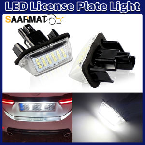 2x For Toyota Auris Avensis Avalon Camry Corolla Highlander Noah Prius Voxy Esquire LED License Number Plate Light Car Rear Lamp
