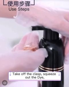 WITH 4PCS GLOVES SET EARMUFFS SHAWL AND HOOD 100% ORIGINAL 5 IN 1 COLOR SHAMPOO NATURAL BLACK HYDRO KERATIN