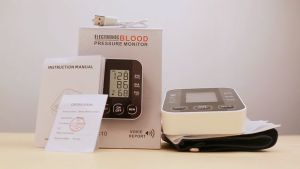 Automatic Digital Blood Pressure Monitor BP Cuff Measuring Instrument Home Machine Monitor tekanan darah Default