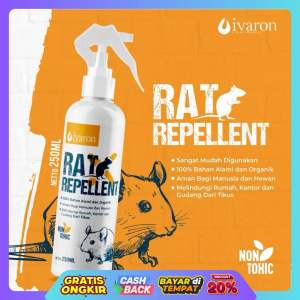 SPRAY PENGUSIR TIKUS | PEMBASMI TIKUS | OBAT PENGUSIR TIKUS RUMAH & MOBIL | SEMPROTAN ANTI RODENT REPELLENT UNTUK TIKUS | RAT REPELLENT