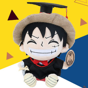 Graduation Bear Doll with Doctors Cap And Bachelors Robe Memorial Kindergarten Gift Customizable Voyage of the Life Doll