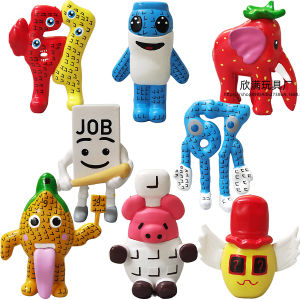 8Pcs/Set Steal A Brainrot Action Figure Ornaments 67 House 9 Job Strawberry Elephant Kawaii Doll Children Toys Christmas Gifts