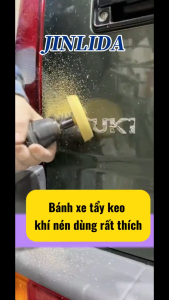 Bánh Cao Su Tẩy Keo Xóa Tem Decal Và Sọc Trang Trí Trên Ô Tô Xe Máy Không Làm Hại Sơn Zin