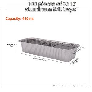 Disposable Foil Molds Foil Cups Aluminum Trays