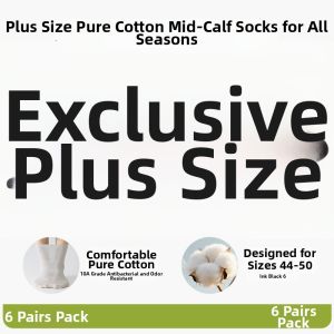 Summer Lightweight Breather Moisture-Wicking Anti-Odor Mens Socks 46 Size