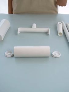 Sticky Lint Roller Mop Detachable Rod Floor Mop Dust Hair Pet Fur Remover Bulu Baju Cover Clothes Rollerr Cloth Cleaner Duster Dust Roller