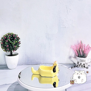 Hamtoro / Dog Bowl / Tempat Makan Hamster Kucing Sugar Glider / Tempat Makan dan Minum Hewan