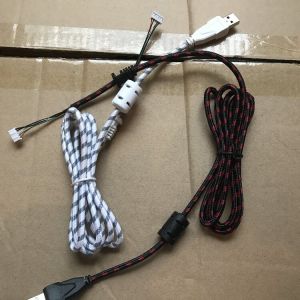 คีย์บอร์ด 5P USB สานลายแหวนแม่เหล็กหนาสําหรับลวดทองแดงที่ดีกว่า 5Pin Terminal Repair