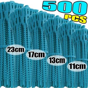 20/500 cái móc khóa cố định tự khóa có thể điều chỉnh cây nhựa Dây buộc cáp vườn có khóa kéo phụ kiện hỗ trợ làm vườn tại nhà
