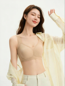 SANFU | Wireless Thick Cup Bra for Large Breast Women Wide Straps
