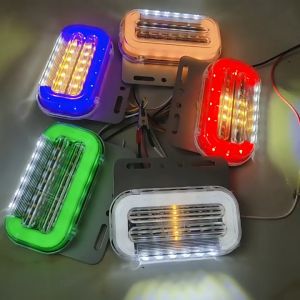 ĐÈN SƯỜN ĐÈN HÔNG XE TẢI LED 12V 24V NHÁY ĐUÔI SIÊU SÁNG