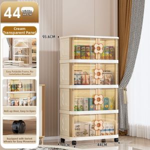 ZHUOLESHI | Large Capacity Foldable Clothes Storage Cabinet