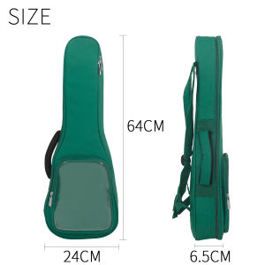 IRIN | IRIN 23 Inch Ukulele Bag Backpack Small Guitar Oxford Waterproof Bag Shoulder Backpack Padded Handbag Dustproof Bag Portable Bag