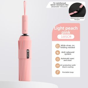 MUZHOUYU | Auto Open Umbrella Sun And Rain Protection School Use Large Reinforced