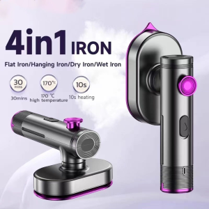 【Ready Stock】Portable Iron for Clothes Travel Mini Steamer Support Dry and Wet Ironing 10s Fast Heat Up 180° Rotatable Small Mini Steam Iron for Travel Home College Dorm Essentials Present