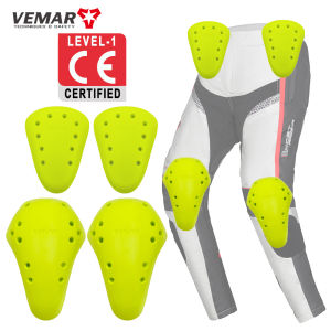 Lightweight Motorbike Riding Protect Gear CE Insert Armor Knee Hip Protector Motorcycle Pants Jeans Replacement Knee Pads