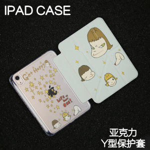 Nara Miyazaki Y-Shaped Yakeishi 10.2/12.9 Inch Acrylic Protective Case for  pro 11/10.9 Tablet Hard Shell Air4/5/6/7 Mini6/7