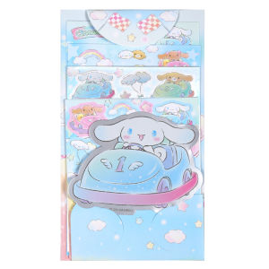 Sanrio Hand Account Suit Cartoon Stickers Cinnamoroll Babycinnamoroll Melody Clow M Flat Stickers Student Handmade DIY