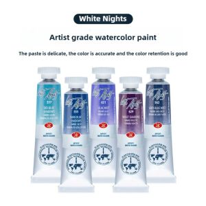 Russian White Nights Extra Fine Artists Grade Watercolors10ml Tubes Sedimentation&Macaron New Special Series Granulating Colors