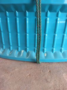 กระบะปลูก {ติดสบาย} โค้ง70ซ. ยาว1ม. สูง20ซ. พืช ผัก สวนครัว ต้นไม้ ไม้ปลูก ไม้ประดับ เมทัลชีล