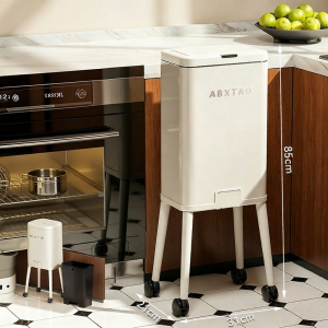HANSHILIUJIA | Waist-friendly Large-capacity Portable High-legged Trash Bin