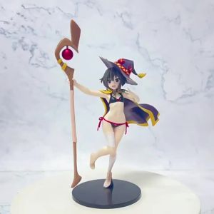 Bandai | Original Genuine Gods Blessing on This Wonderful World 24cm Megumin Action Figure Cute Figurine For Girls Droppshiping