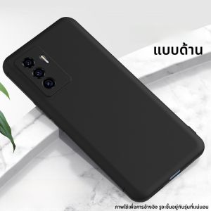 Henyou | เคสโทรศัพท์ซิลิโคนมันวาวสำหรับ Vivo Y12 ป้องกันการตกหล่นแบบครอบคลุมเต็มจอพร้อมกล้องป้องกันรอยนิ้วมือและเหงื่อสำหรับผู้ชายและผู้หญิง