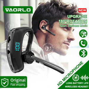 New V8S Business Bluetooth Headset with LED Digital Display HD Mic Car Driving hands-free Call Sports Music Long Standby Earphon
