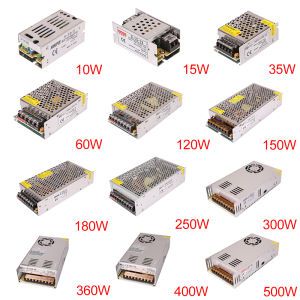 Switching Power Supply 5v 12v 24v 36v 48v 2A 5A 10A 15A 20A 30A15w-500w AC To 110/220v DC Transformer LED Strip Switch Driver