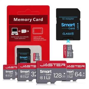 jaster | High Speed Mini SD Memory Card 256GB Class 10 Micro TF Flash USB Pen Drive Card 4GB 8GB 16GB 32GB 64GB 128GB for Smartphone
