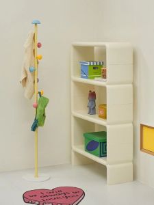 Dopamine Colorful Mushroom Clothes Rack Childrens Room Living Room Free-standing Coat Hook Retro Style Stainless Steel Metal Craft