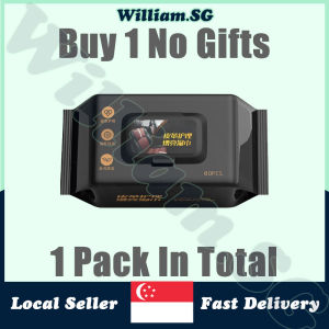 🌵𝒔𝒈 𝒔𝒕𝒐𝒄𝒌🌵 80pcs/pack Leather wipes / Leather cleaner / Leather conditioner / Bag leather cleaner / Car Leather sofa cleaner / Leather care 皮革清洁湿巾