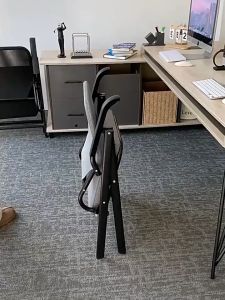 Simple backrest chair folding chair portable office chair computer chair conference chair