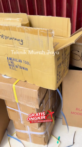 AMERICAN TOOL 8957968 AIR CHUCK CLIP ON 1/4 INCH KLIP Made in TAIWAN ASLI Isian Angin Ban Motor Mobil Sepeda Truk Fuso Canter