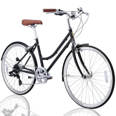 [Shimano 7-speed] PANTHER FUN-W Women Hybrid Bike SHIMANO 7-Speed Caliper Brake for Ladies Above 160cm for Urban Commute & Daily Leisure Riding