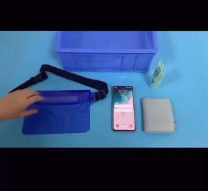 HEVEA Transparent Waterproof Waist Dry Belt Bag Pouch Phone Cover Outdoor Swimming Drifting Beach 沙滩防水腰带背包